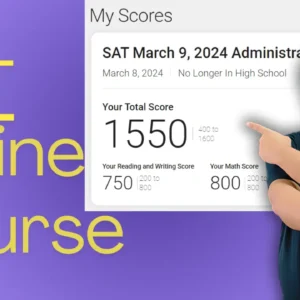 SAT Online Course Cover